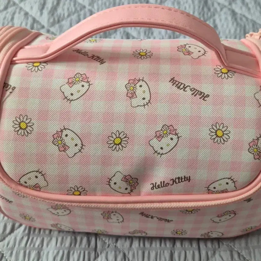 [BUNJANG] Hello Kitty Check Pouch / 헬로키티 체크 파우치(무료배송)