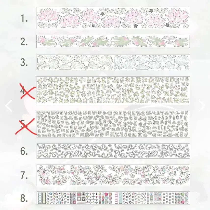 [BUNJANG] Stickers Bundle Set / 스티커스 일괄 띵