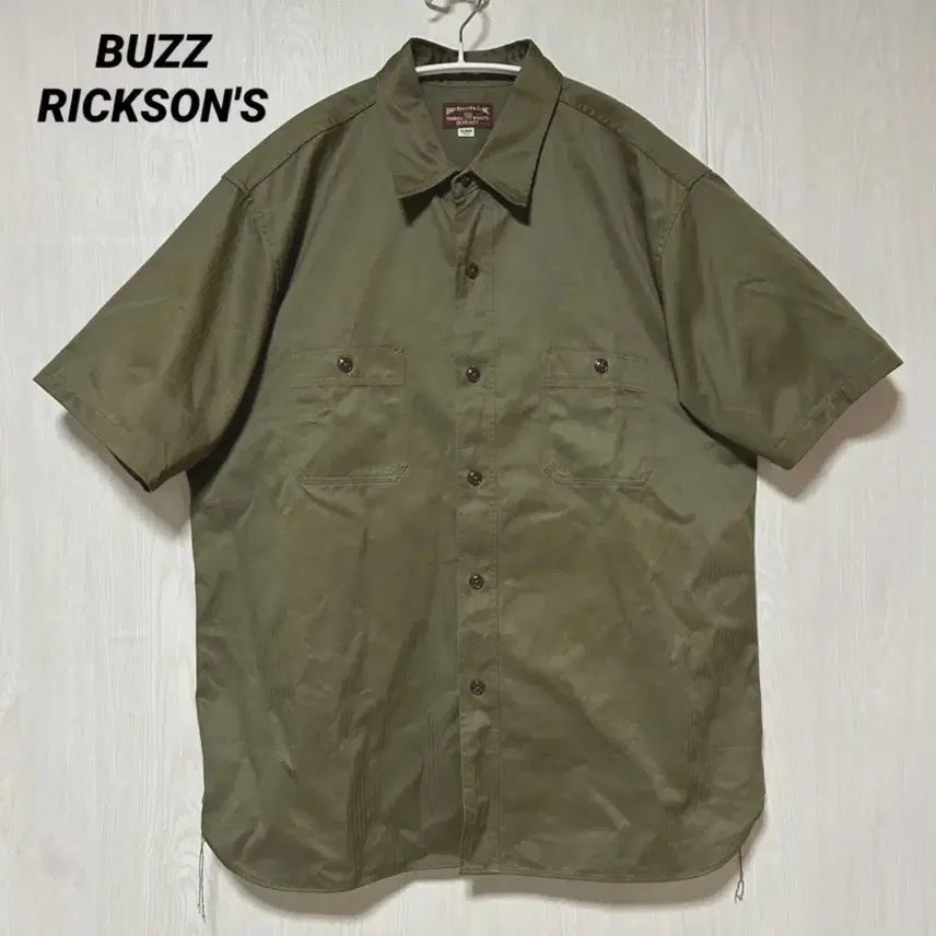 [BUNJANG] Buzz Rickson Heavy Herringbone Work Shirt Khaki XL / 버즈릭슨 헤비 헤링본 워크셔츠(XL)