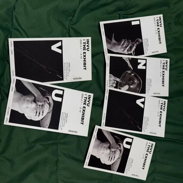 [BUNJANG] Taeyeon INVU 2X Exhibition Postcard Bundle Set / 태연 INVU 투엑스 전시회 엽서 일괄