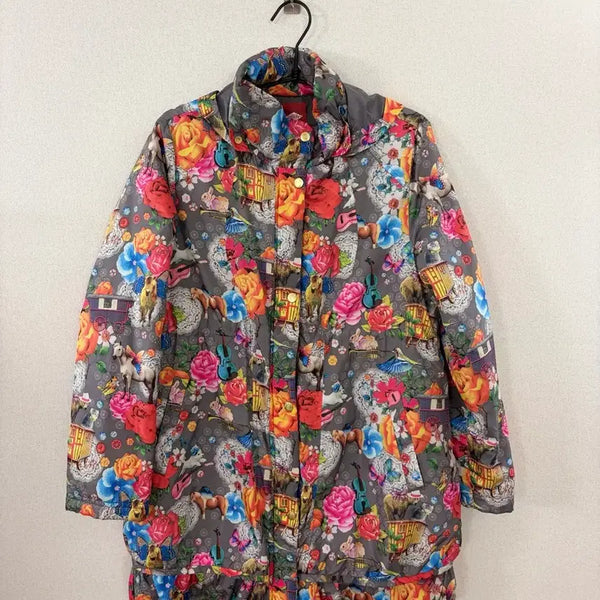 [BUNJANG] Oilily Reversible Padded Jacket Size S / 오일릴리(oilily) 양면 패딩 S