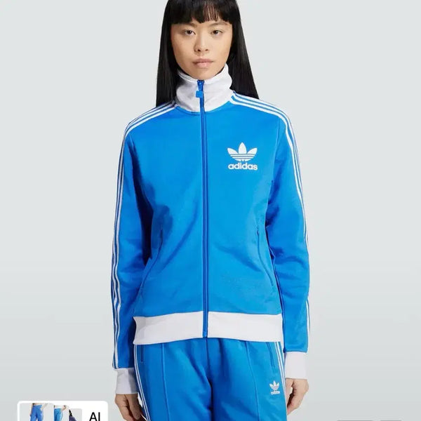 [BUNJANG] Adidas Blue Training Tracksuit Set / 아디다스 져지