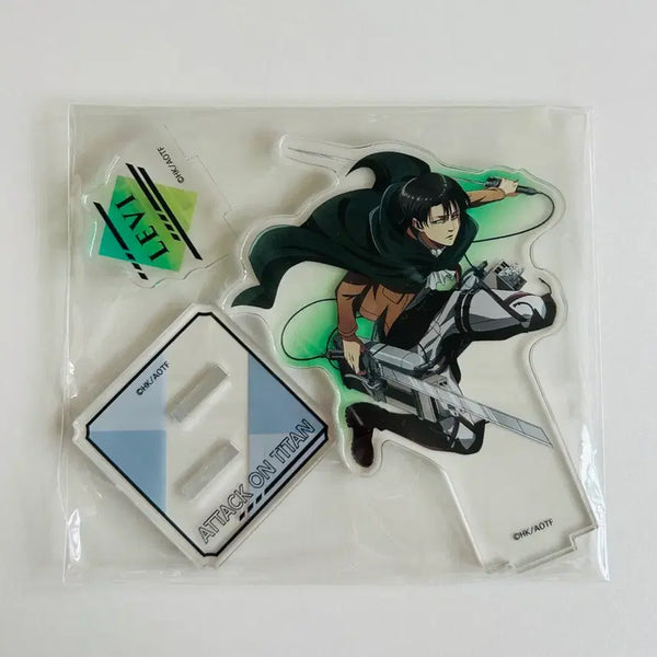 [BUNJANG] Attack on Titan Levi Ackerman Action Series Acrylic Stand / 진격의거인 리바이 아커만 액션 시리즈 아크릴 스탠드