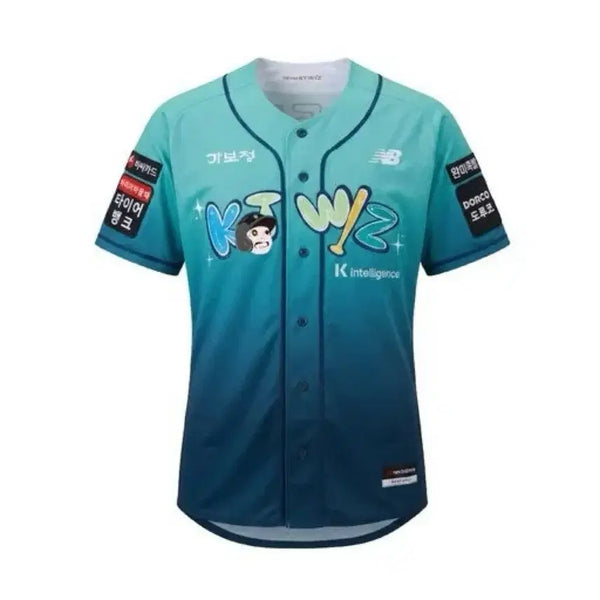 [BUNJANG] KT Wiz x Kian84 Collaboration Baseball Jersey (Size 100, Heo Kyung-min) / kt wiz X 기안84 유니폼100 사이즈 마킹 허경민 판매