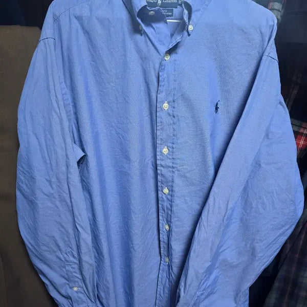 [BUNJANG] Polo Ralph Lauren Oxford Shirt Blue (XL/XXL) / 폴로 랄프로렌 셔츠 블루 105~110