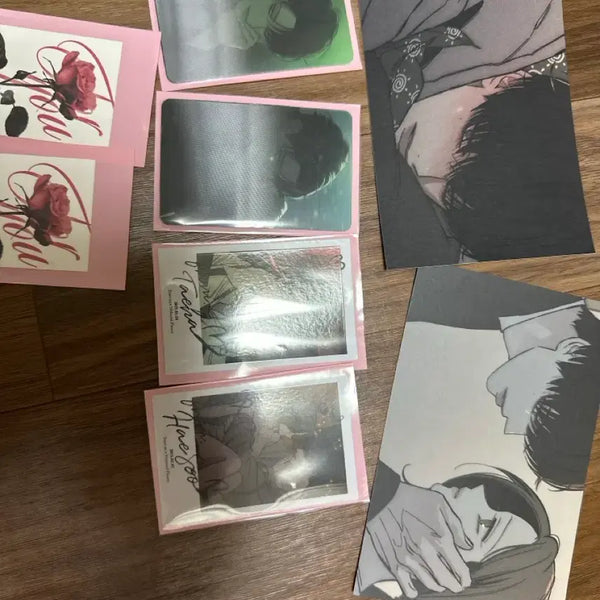[BUNJANG] Special Set Photocard, Polaroid, Postcard / 시든꽃에눈물은 특전 세트 판매
