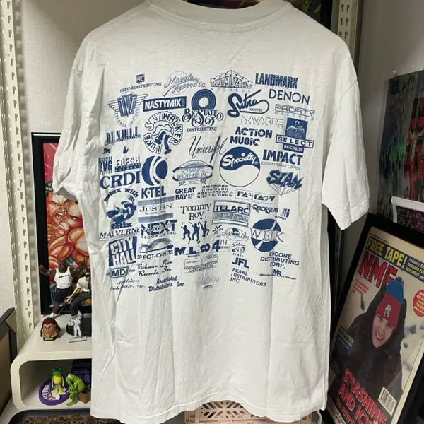 [BUNJANG] 80s Independent Records Promotion T-Shirt XL / 80s 인디펜던트 레코드 프로모션 티셔츠