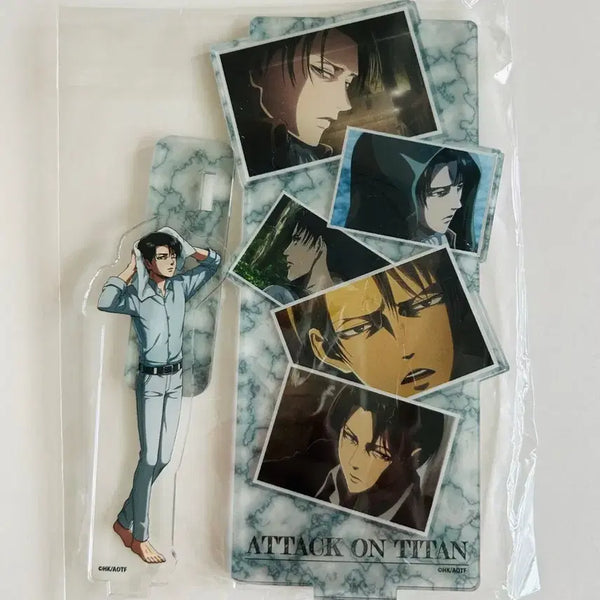 [BUNJANG] Attack on Titan Levi Ackerman Anime Scene Acrylic Stand / 진격의거인 리바이 아커만 애니 장면 아크릴 스탠드