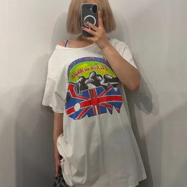 [BUNJANG] Madeone The Who Distressed T-Shirt XXL / XXL 메이드원 더 후 디스트로이드 반팔 티셔츠
