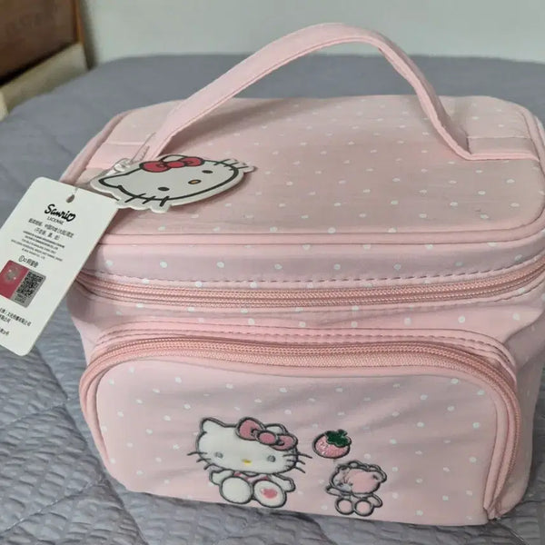[BUNJANG] Sanrio Hello Kitty Pink Tote Bag / 산리오 헬로키티 핑크 토트백 새상품(무료배송)