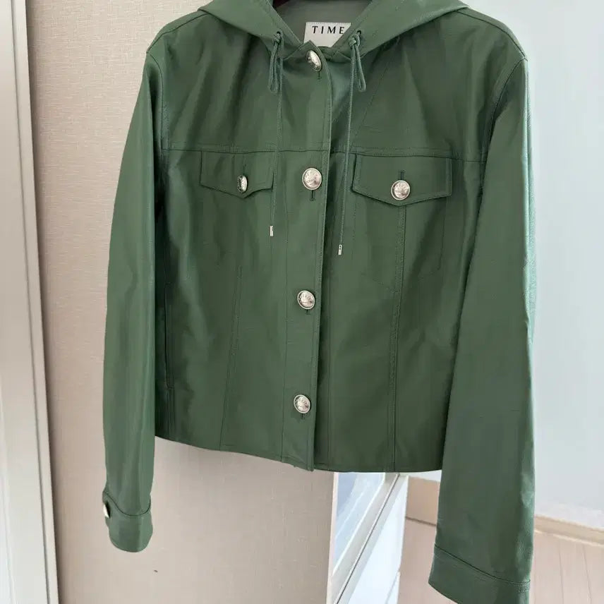 [BUNJANG] 23 Time Leather Hooded Jacket / 23 타임 레더 후드자켓 한섬