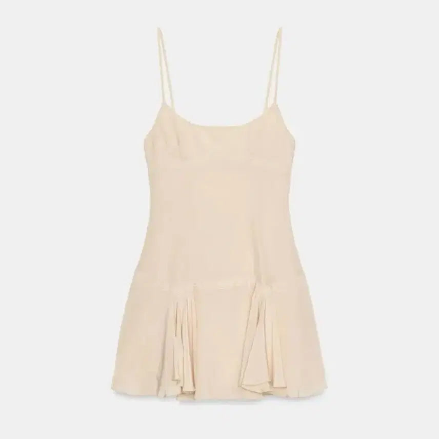 [BUNJANG] Zara Embroidered Camisole Dress S / 자라 자수 캐미솔 원피스 S