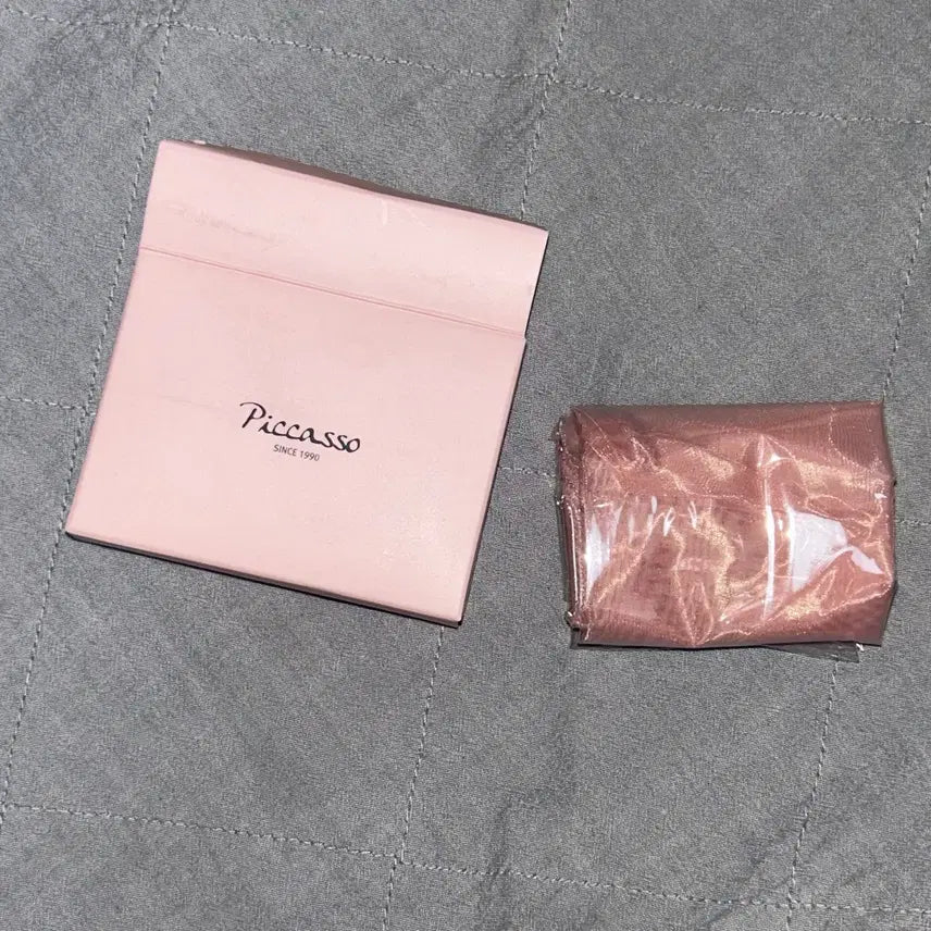 [BUNJANG] Picasso Organza Pouch Pink / (새상품)피카소 오간자 파우치 분홍 핑크 [잡화]