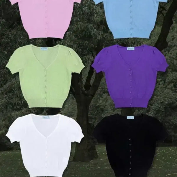 [BUNJANG] Fade Jade Sisi Ru Puff Cardigan / 페일제이드 시시루 퍼프 가디건 판매