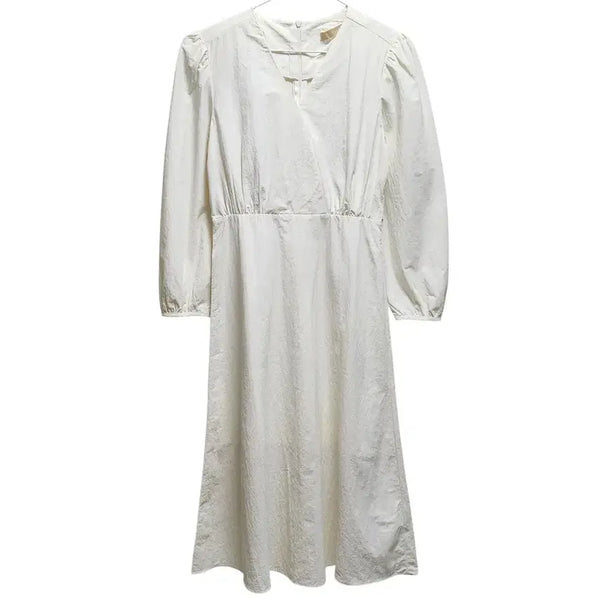 [BUNJANG] Cream Ivory Long Dress / 크림 아이보리 롱 원피스