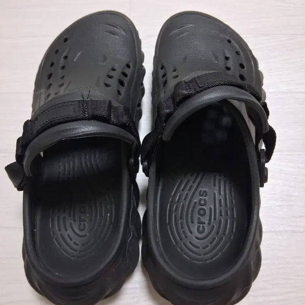 [BUNJANG] Crocs Black Sandals Size 260 / 크록스 블랙 샌들 사이즈 260 형곡동 직거래