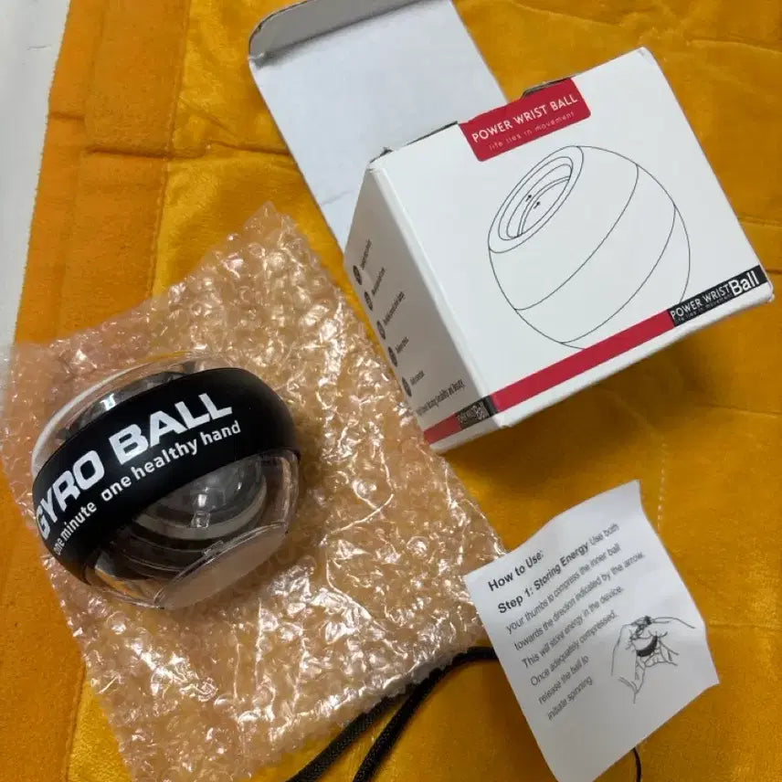 [BUNJANG] Gyroball Power Wrist Ball Exercise Device / 자이로볼 파워 리스트볼 운동기구. 새상품