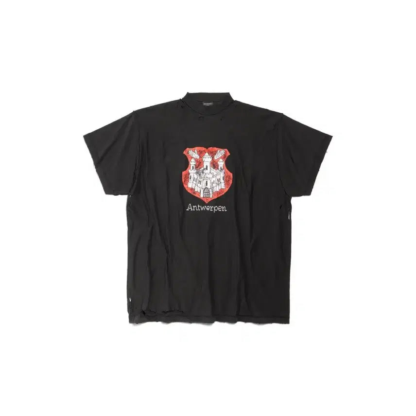 [BUNJANG] Balenciaga Antwerp Inside Out Oversized T-Shirt / [2] 발렌시아가 앤트워펜 인사이드 아웃 오버사이즈 티셔츠 반팔