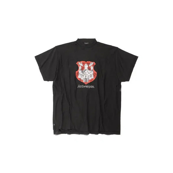[BUNJANG] Balenciaga Antwerp Inside Out Oversized T-Shirt / [2] 발렌시아가 앤트워펜 인사이드 아웃 오버사이즈 티셔츠 반팔