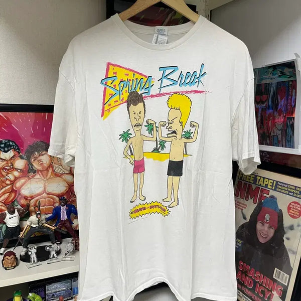 [BUNJANG] Beavis and Butt-Head Bootleg T-Shirt / 비비스 앤 벗헤드 티셔츠