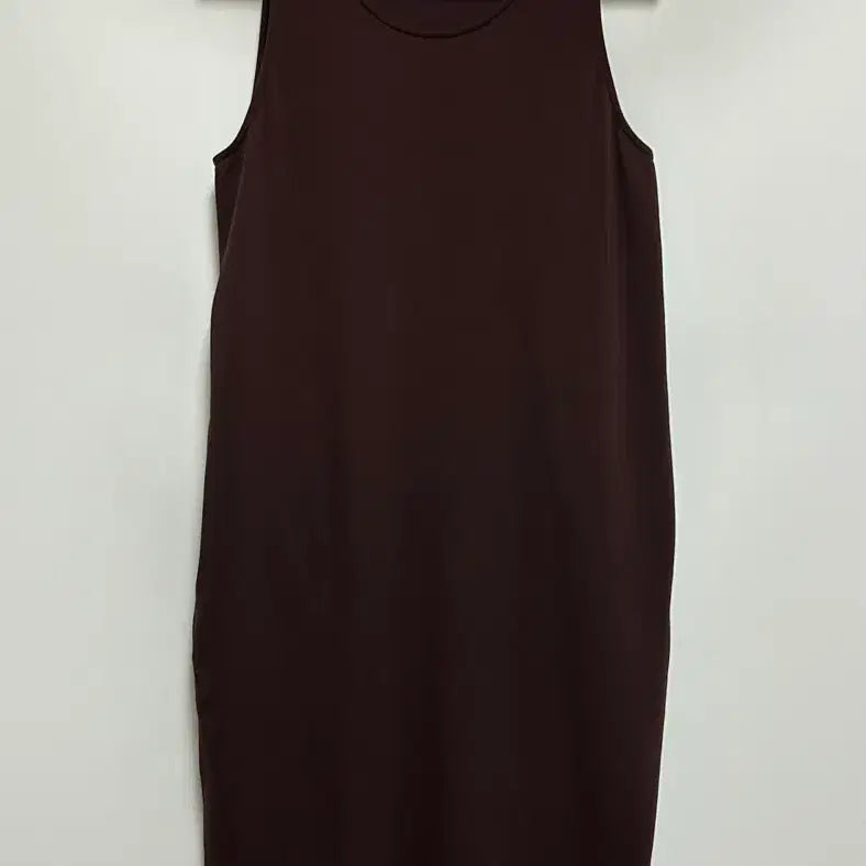 [BUNJANG] Jil Sander Minimal Sleeveless Long Dress Brown / [여자-36 (85)]질샌더 미니멀 슬리브리스 롱원피스