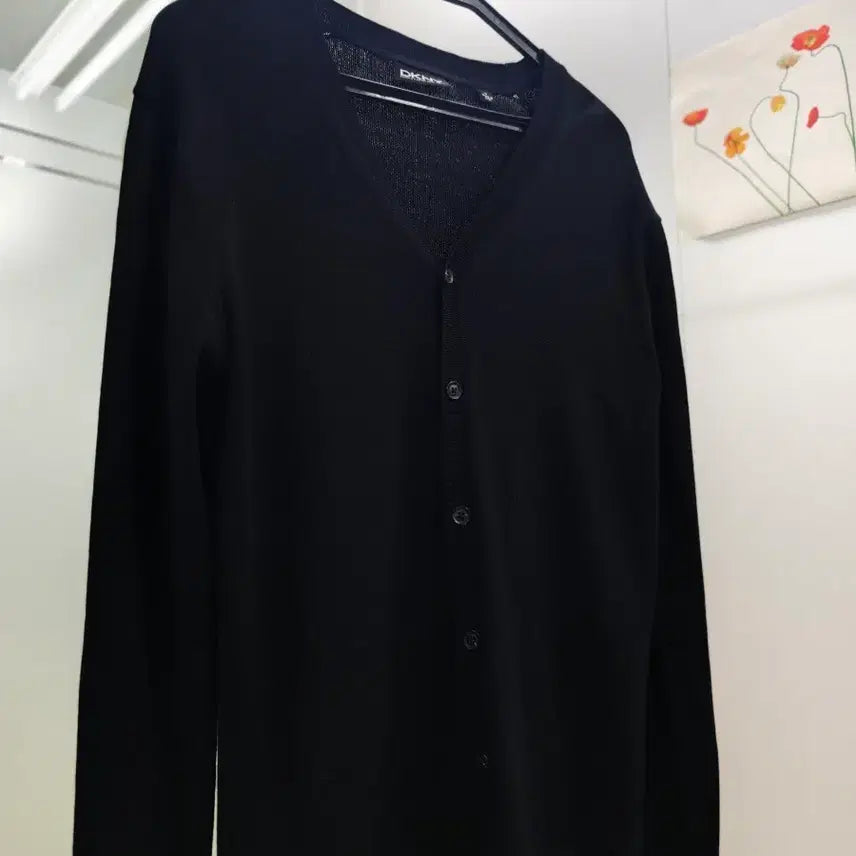 [BUNJANG] DKNY Black Men's Cardigan / DKNY 블랙 남성 가디건