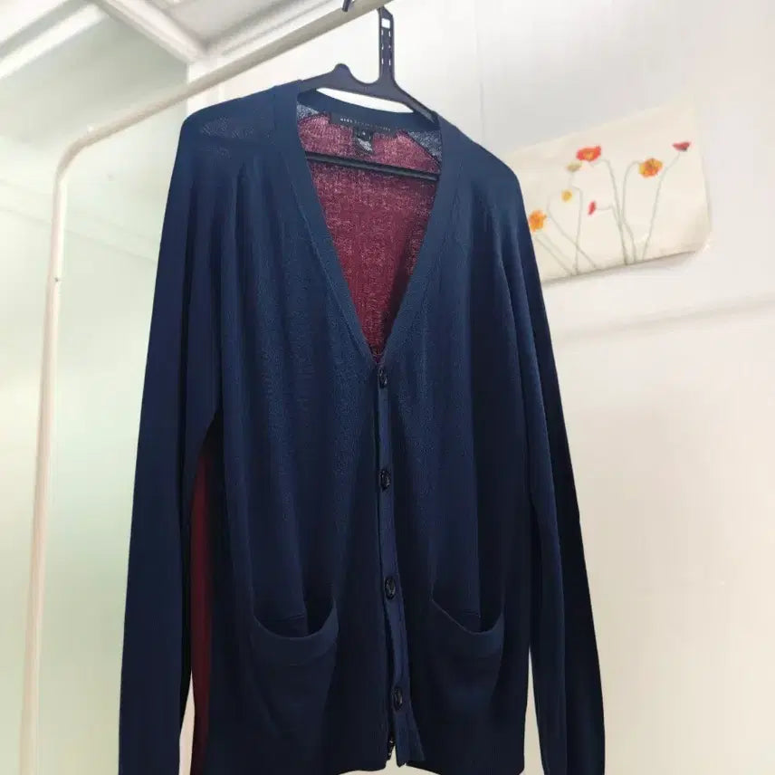[BUNJANG] Marc by Marc Jacobs Two-Tone Men's Cardigan / Marc by Marc Jacobs 투톤 남성 가디건