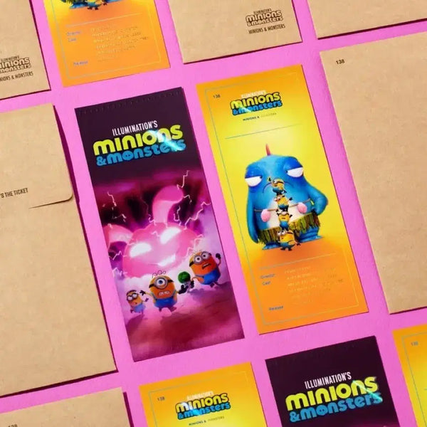 [BUNJANG] Minions & Monsters TTT Movie Merchandise Poster / [영화 굿즈] 미니언즈 & 몬스터즈 TTT
