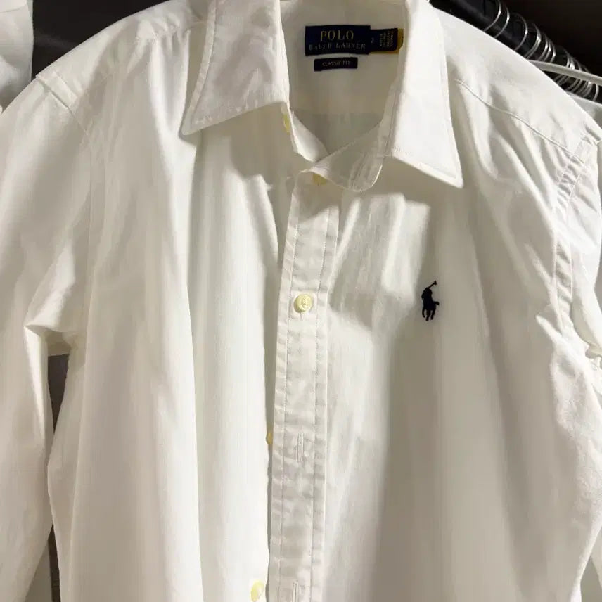 [BUNJANG] Polo Ralph Lauren Classic Fit Shirt White / 폴로 랄프로렌 클래식핏 셔츠 화이트