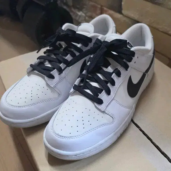 [BUNJANG] Nike Dunk Low Retro White 275 / 나이키 덩크로우 레트로 화이트 275