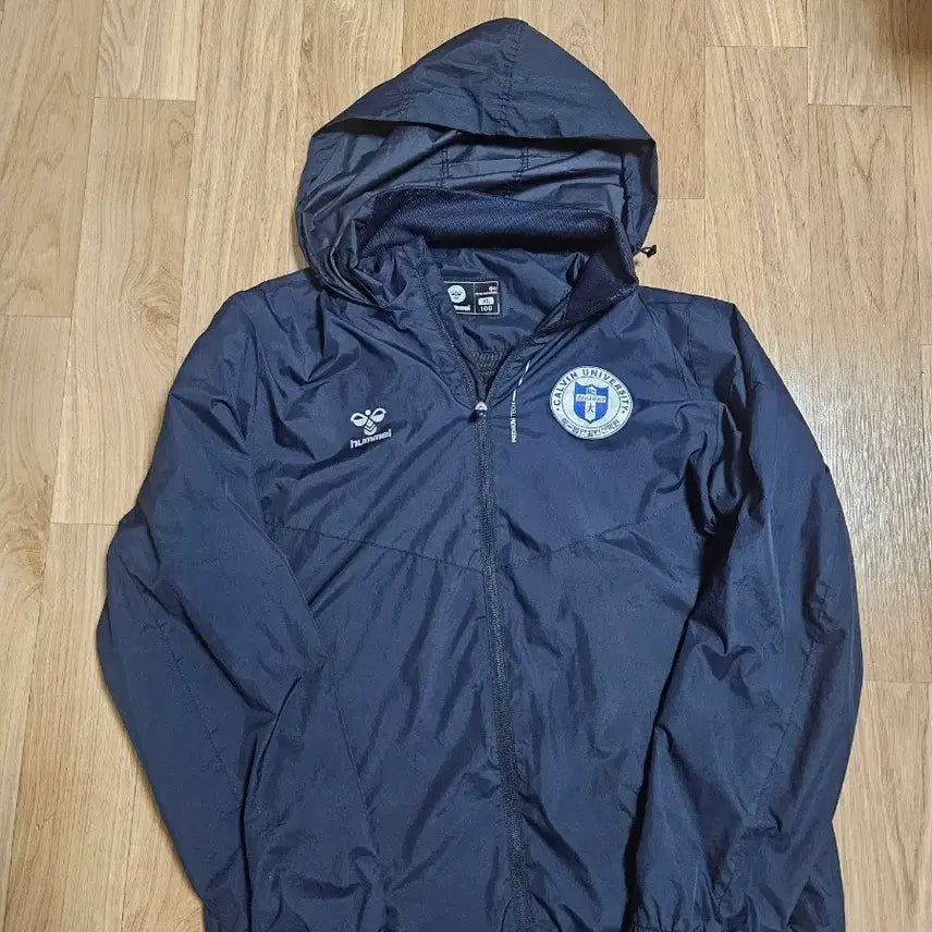[BUNJANG] Calvin University Football Club Hummel Zip-Up Hoodie / 칼빈대 축구부 집업