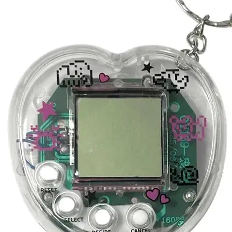 [BUNJANG] Tamagotchi Heart Keyring / 타마키치 다마키치 다마고치 하트 키링 미개봉