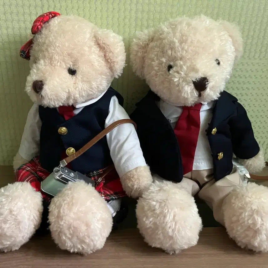 [BUNJANG] Drama Goong Shin Chae-kyung & Lee Shin Bundle Set Teddy Bear / 유일매물) 드라마 궁 신채경 이신 일괄 테디베어 곰돌이