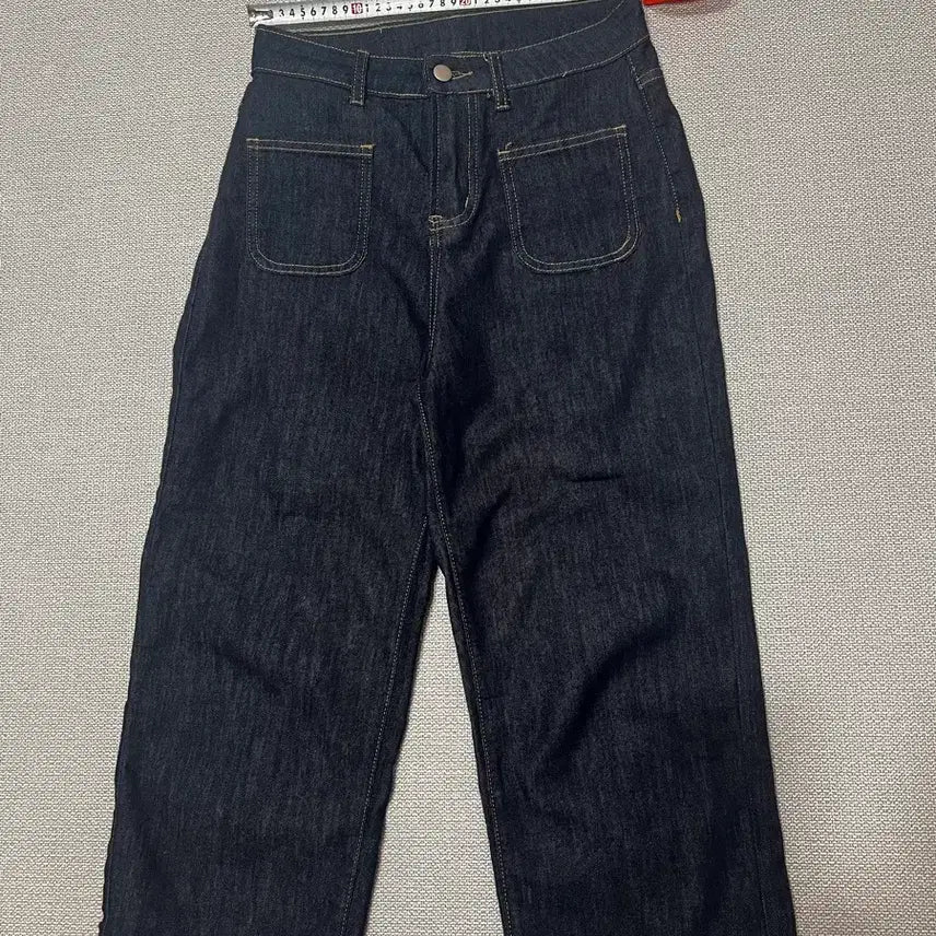 [BUNJANG] Unbranded Raw Denim Jeans L Size / 통일자핏 생지 청바지 L 사이즈