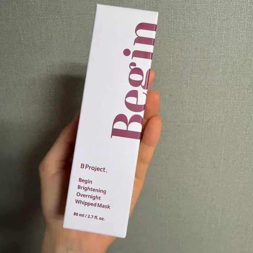 [BUNJANG] B.Project Begin Brightening Cream Sleeping Pack (Sealed) / [미개봉새상품] 비프로젝트 비긴브라이트닝 생크림 수면팩 팝니다