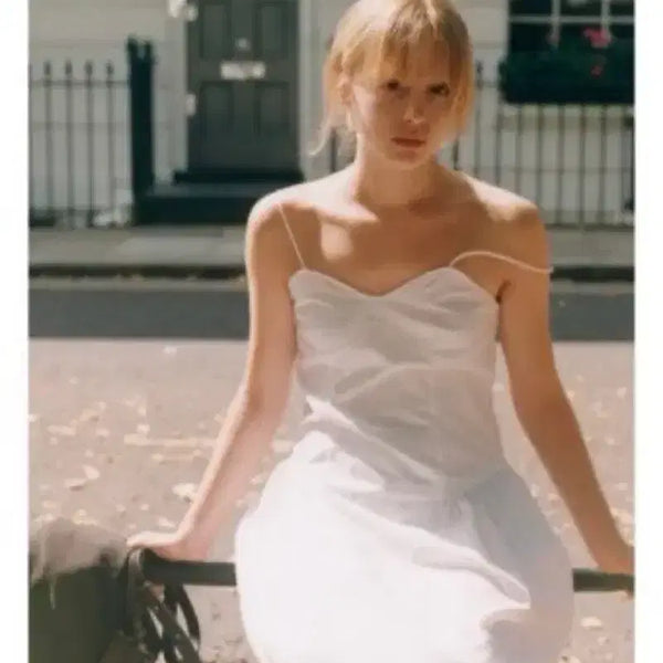 [BUNJANG] LEA Bird Dress White / 버드 드레스 화이트 르에 lea
