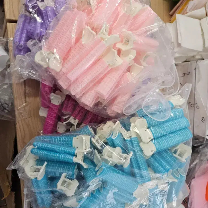 [BUNJANG] Hair Root Volume Clip Set (100pcs) / 뿌리볼륨 앞머리 집게 100개 세트(새상품)