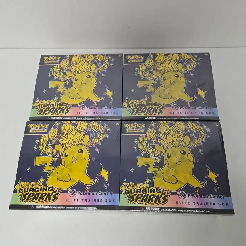 [BUNJANG] Pokemon TCG North America Scarlet & Violet Obsidian Flames & Paradox Rift Pokemon Center Elite Trainer Box - Sealed / 포켓몬카드 북미판 초전브레이커 서징스파크 포켓몬센터 ETB 미개봉