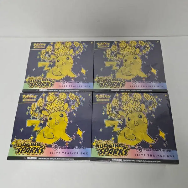 [BUNJANG] Pokemon TCG North America Scarlet & Violet Obsidian Flames & Paradox Rift Pokemon Center Elite Trainer Box - Sealed / 포켓몬카드 북미판 초전브레이커 서징스파크 포켓몬센터 ETB 미개봉