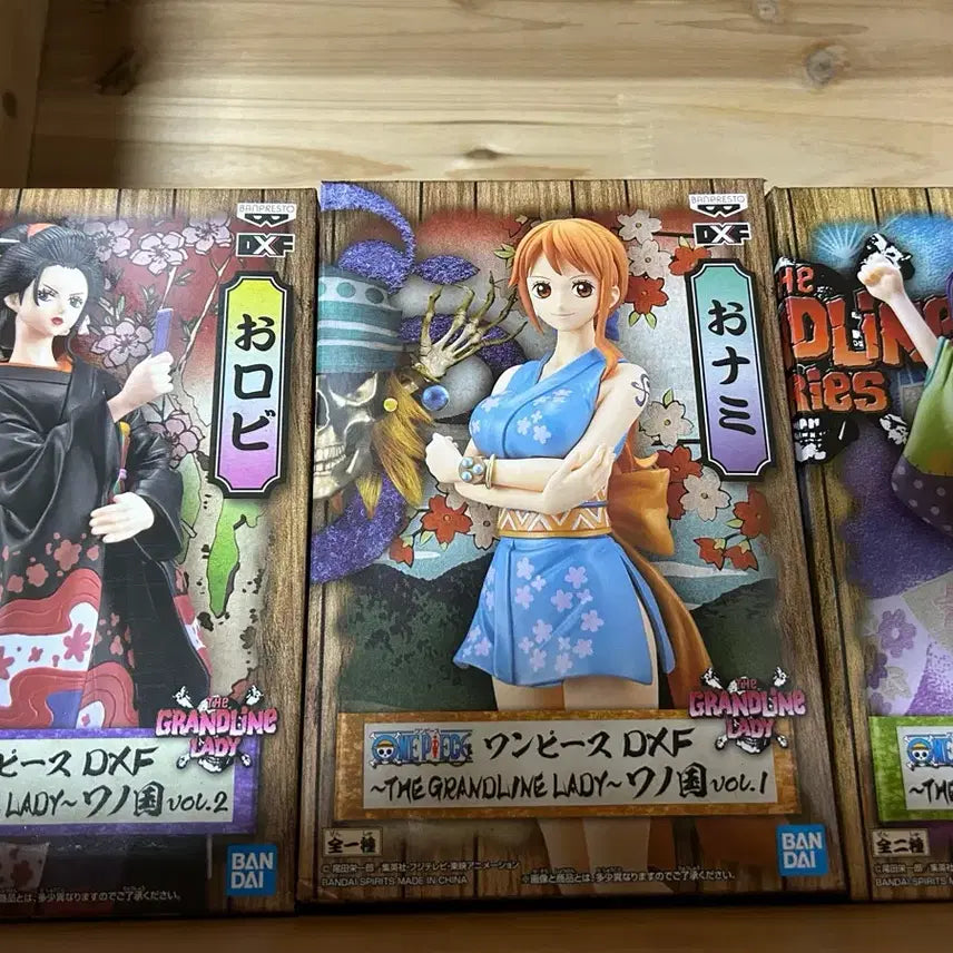 [BUNJANG] One Piece DXF The Grandline Lady Wano Country Nami / Robin / Otama Figure Set / 원피스 DXF 더 그랜드라인 레이디 와노쿠니 피규어 나미/로빈/오타마