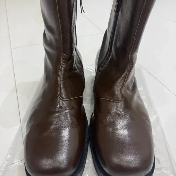 [BUNJANG] Our Legacy Camion 41 Olive Leather Boots / 아워레가시 카미온 41 올리브레더