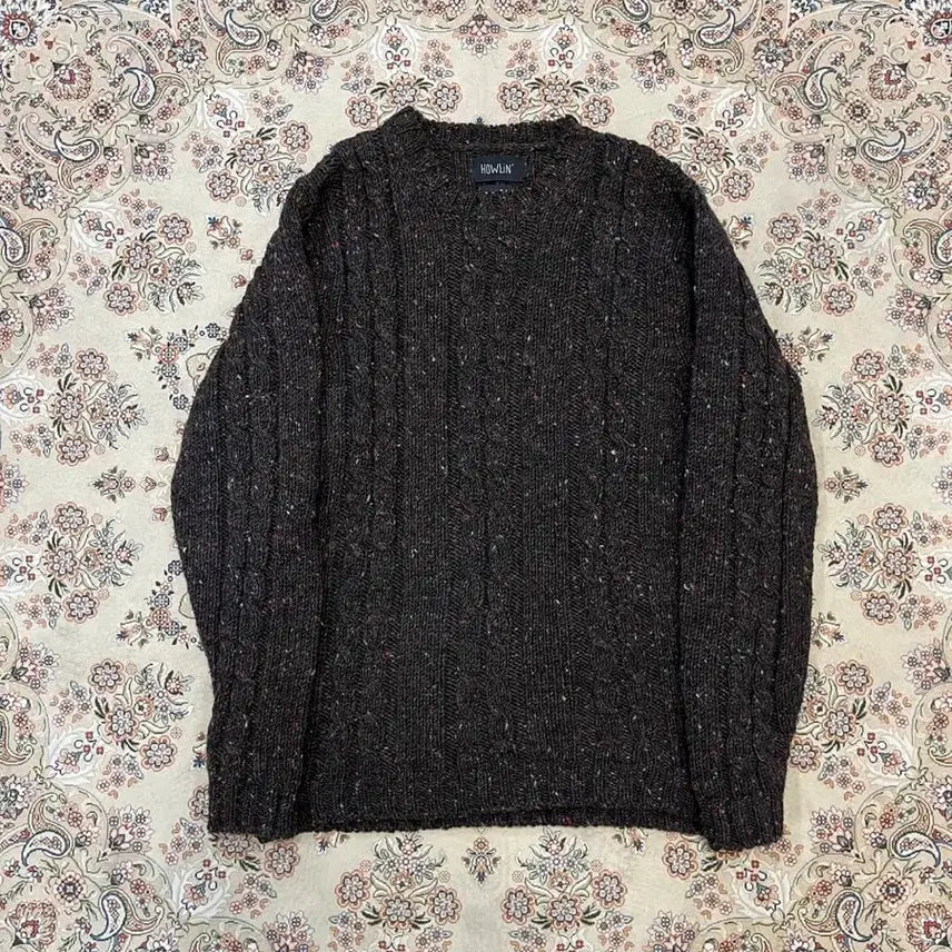 [BUNJANG] Howlin' Cable Knit Sweater / 하울린 케이블니트