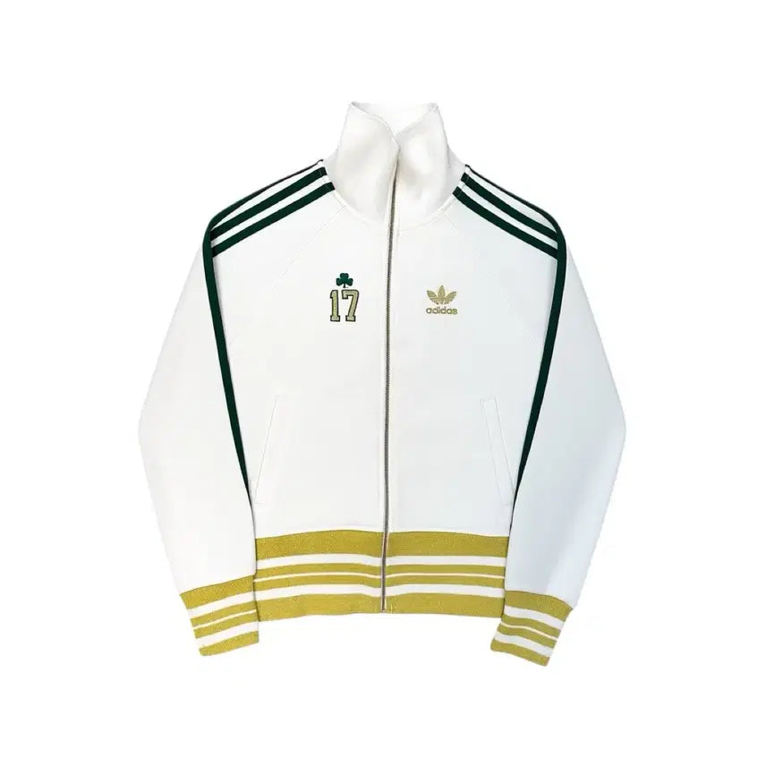 [BUNJANG] Adidas Clover Track Top White / 아디다스 클로버 트랙탑