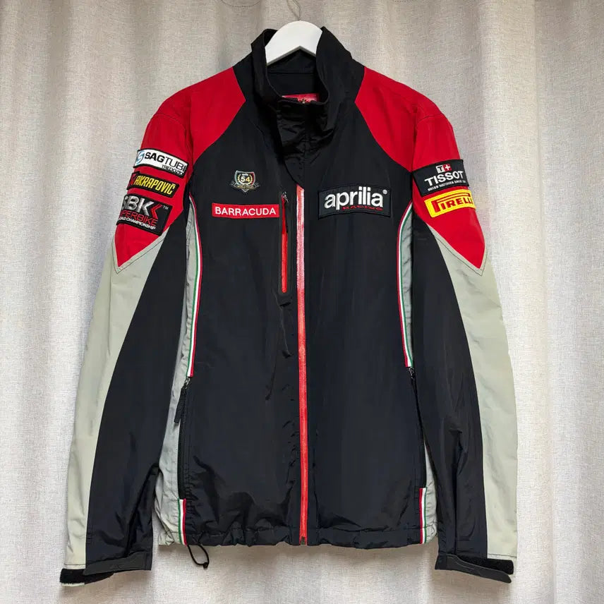 [BUNJANG] Aprilia Racing WSBK Windbreaker Jacket / 아프릴리아 레이싱 바이크 윈드브레이커 자켓 100