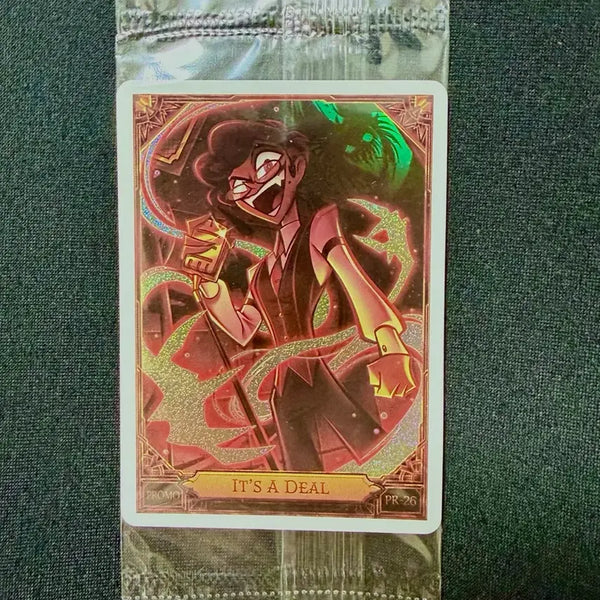 [BUNJANG] Hazbin Hotel Alastor Promo Card PR-26 Sealed / 해즈빈 호텔 휴먼 알래스터 프로모 카드 PR-26 미개봉