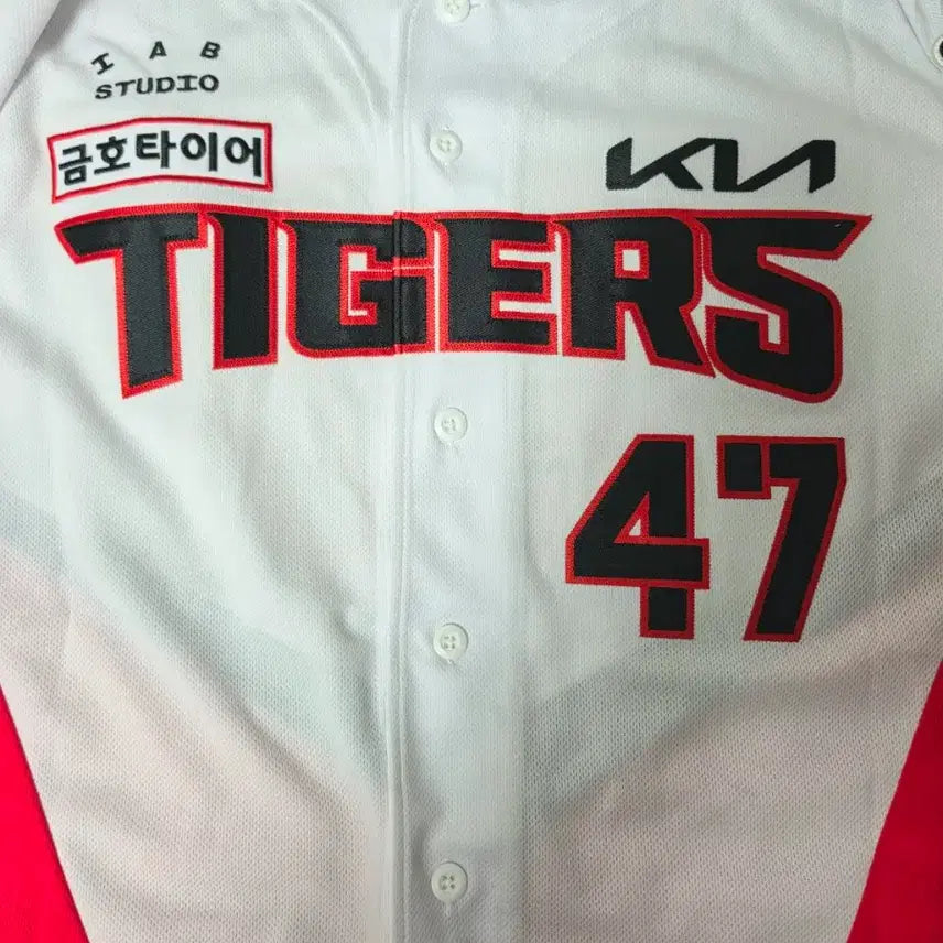[BUNJANG] Kia Tigers 2025 Na Sung-bum Authentic Jersey XL / 기아타이거즈 25홈 나성범자수 105