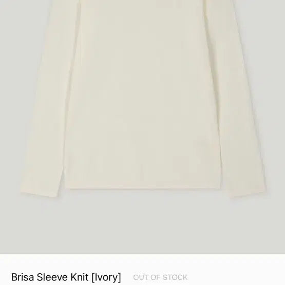 [BUNJANG] Mooahmuus Cotton Knit Round Neck Top / 무아르무스 코튼 니트 살안타템