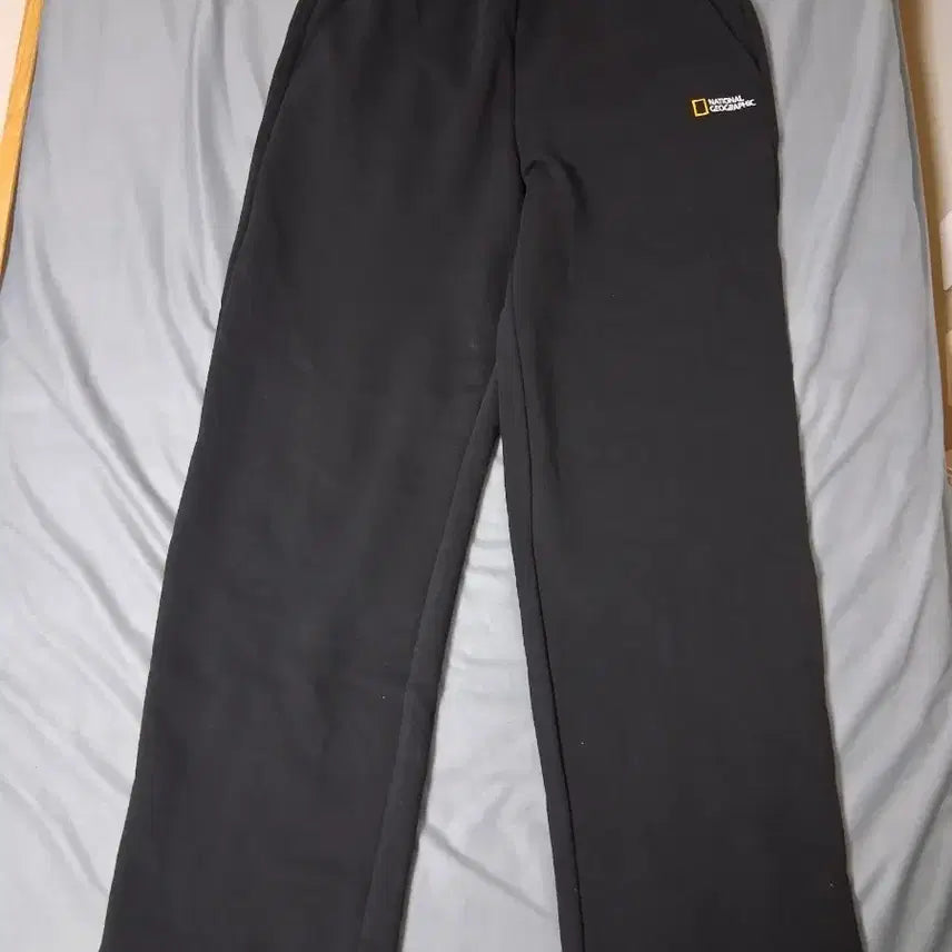 [BUNJANG] National Geographic Black Cotton Pants / 내셔널지오그래픽 검정색 바지 형곡동 직거래