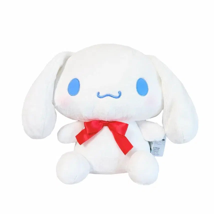 [BUNJANG] Sanrio Cinnamoroll Colorful Ribbon Large Plush Doll (32cm) / 2021 후류 시나모롤 컬러풀 리본 대형 인형