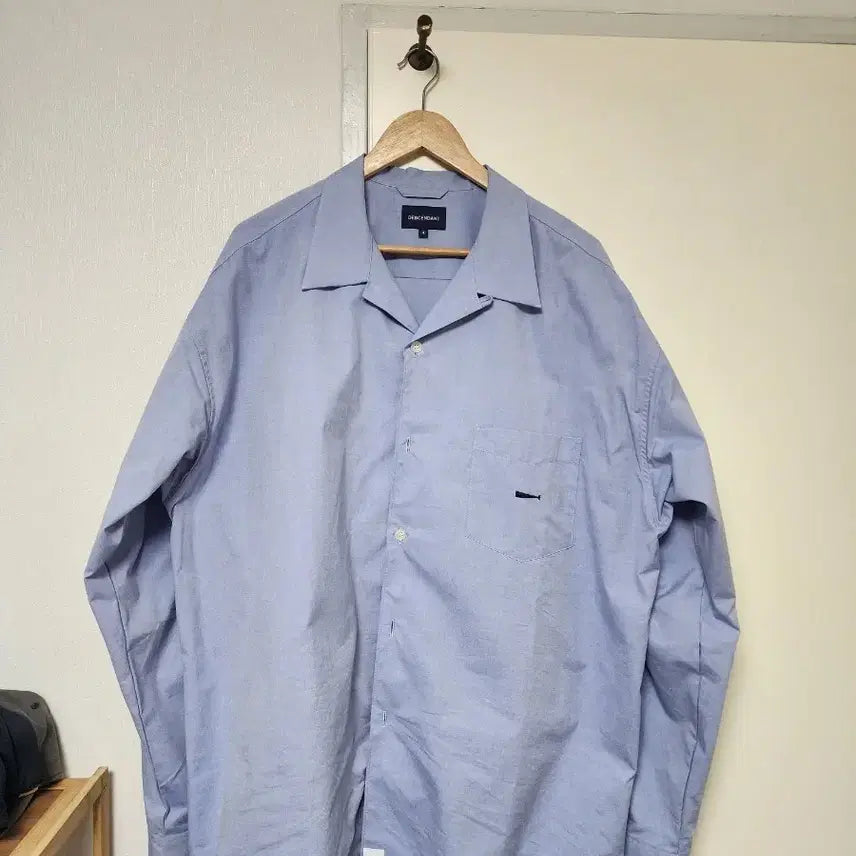 [BUNJANG] Descendant SUMMER OXFORD BLUE Shirt / 디센던트 SUMMER OXFORD BLUE 셔츠 4